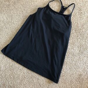 Fabletics sports bra drape tank top in size XS